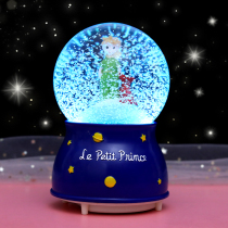 The little prince crystal ball boys  version of the birthday gift music box childrens little girl girl best friend music box decoration