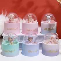 New girl heart 2020 net celebrity creative girl surprise wish light blind box set full set of spree package disassembly blind box