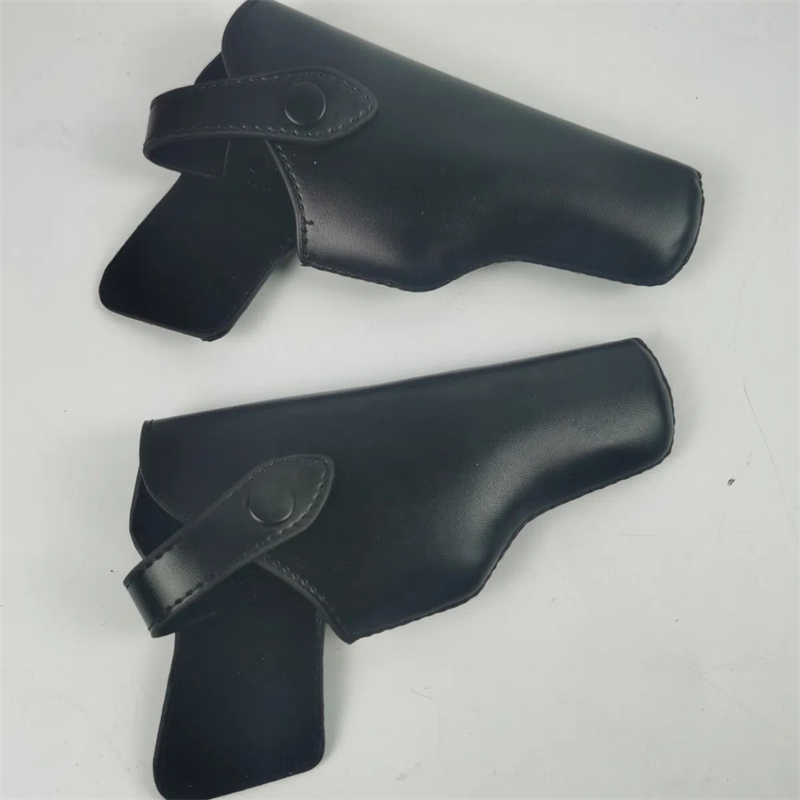 Outdoor tactical pistol holster cowhide quick pull veteran collection children's toys training shooting 54-style gun bag nostalgia