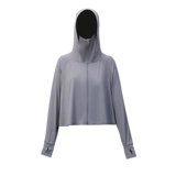 Шелковая летняя тонкая одежда для защиты от солнца, защита от ультрафиолета