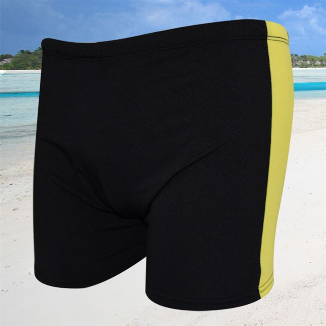 Quần bơi học sinh quần thể thao boxer nam thoải mái cộng với quần bơi cỡ lớn 80-300 kg áo tắm rộng rãi sexy - Nam bơi đầm