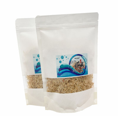 【鲜誉欣】生晒无盐淡干虾皮干货200g