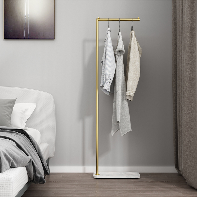 Willy-style light and luxurious door cloths for home creative vertical clothes hangers Landing Nets Red Ins hanging clothes Single-pole style