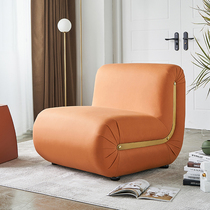 Light luxury single sofa chair net red home balcony leisure chair Nordic living room comfortable single chair hotel designer