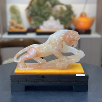 Jade Tiger Fabricated Tiger Tiger Whexing Shanhe Desk Life Light Luxury to Customer Friends