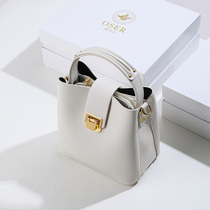 Pet bag universal new shoulder messenger leather bucket bag 749