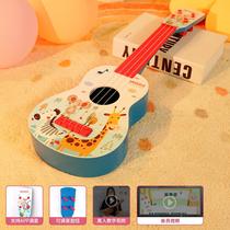 New cute baby ukulele childrens small guitar toy musical instrument beginners can play for boys and girls