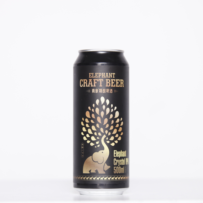 Qingxiang craft brewed puree fresh beer puree IPA domestic net red height 500mL*8 cans full box gift box