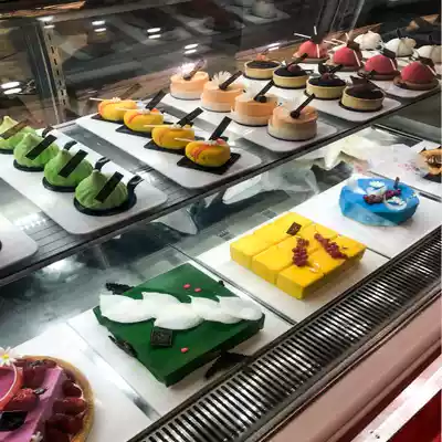 Cake shop chassis Pastry west point cold food Banquet Refrigerator display cabinet bottom tray Baking dessert table Acrylic tray