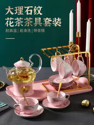 Teapot Nordic style French set Retro old-fashioned single pot high-end afternoon tea Japanese large capacity single small