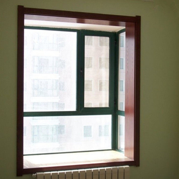 Factory direct sales custom solid wood door cover window cover mouth cover ecological bay window door frame cover balcony paint-free cover line