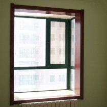 Manufacturer Direct sales Custom real wood door sleeve window sleeve Eco Floating Window door frame sleeve Balcony Free of lacquered cover