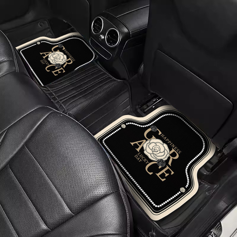 Car Mat Universal Main Driving Car Mat Non-Slip Foot Mat Easy to Clean Car Mat Special Car Interior Anti-Dirty Foot Mat