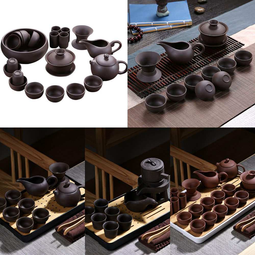 Ins set tea ceremony small tea set set tea cup heat-resistant cup tea high temperature-resistant complete set of tea set pottery