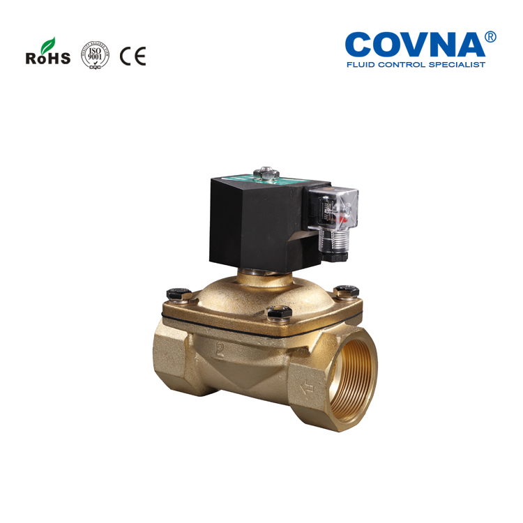 Coweiner 2W21 everclosed brass solenoid valve over water solenoid valve AC220V DC24V