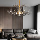 Living Room Chandelier, Post-Modern Light Luxury Luminous Lamp Arm, Creative Antler Bedroom, Grand Villa Designer French-Style Lighting Fixtures