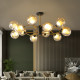 Elegant Living Room Light Luxury Lamp Nordic Style Chandelier Gold Simple Magic Bean Dining Room Post-Modern Master Bedroom Lighting Fixtures