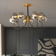 Nordic Living Room Lamp, Modern Minimalist Light Luxury Bedroom Chandelier, Elegant Villa 2022 New Model Dining Room Designer Lamp