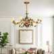 Living Room Lamp, American Retro Light Luxury, Master Bedroom, Elegant Dining Room Lamp, Artistic, Durable, Pastoral, Simple, Medieval Palace Chandelier