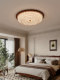 Medieval-Style Master Bedroom Solid Wood Room French Retro Vintage Solid Wood Ceiling Lamp American Style 2026 New Model