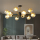 Elegant Living Room Light Luxury Lamp Nordic Style Chandelier Gold Simple Magic Bean Dining Room Post-Modern Master Bedroom Lighting Fixtures