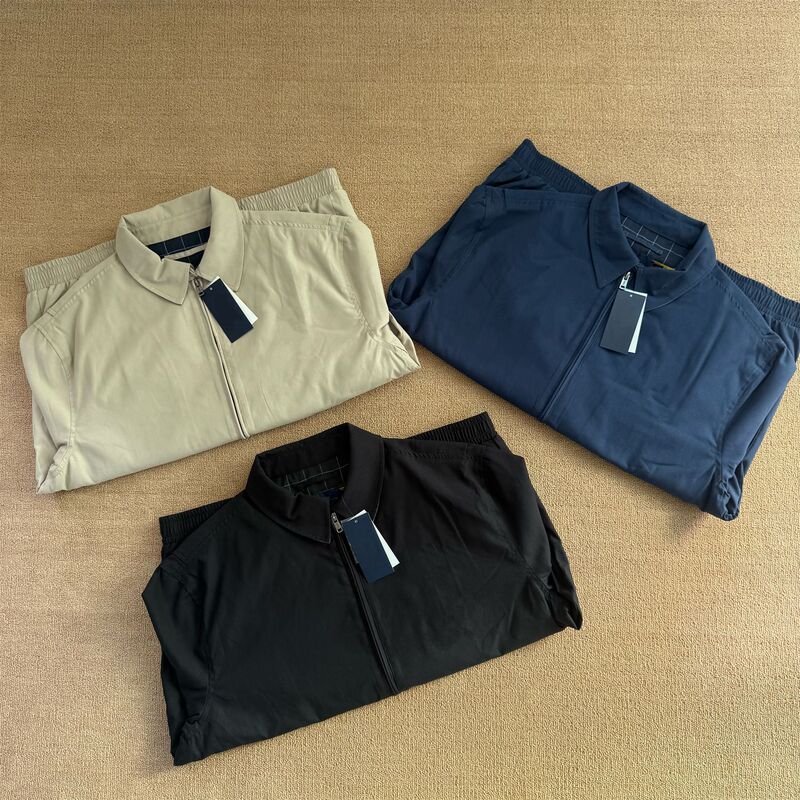 Foreign Trade Men's Clothing Xiaoma Brand Embroidered Retro Workwear Old-Style Jacket Casual Sports Coat High-Quality Jacket