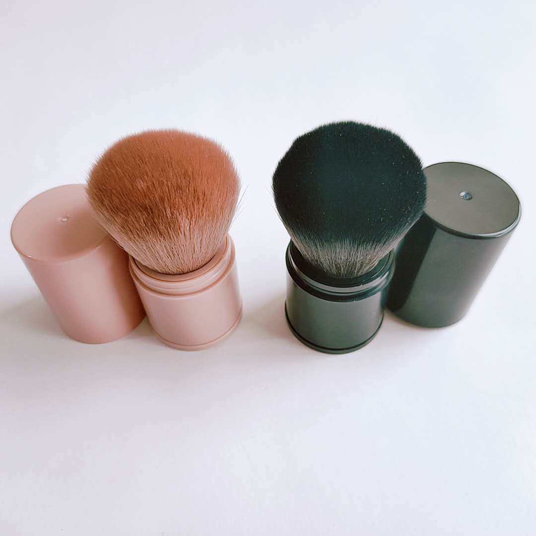 Scalable with lid blush brush powder powder powder brush portable makeup brush one package