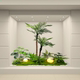 Simulated Coconut Tree Landscapes, Indoor and Outdoor Artificial Plant Landscaping, Company Restaurant Stairway Decoration, Hotel Greenery Decoration