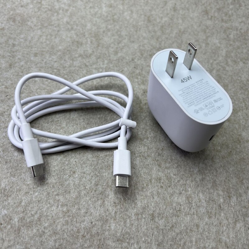 Google 45W Usb-C Fast Charger Pixel 9 Pro Xl/ Fold Pixel9 Series Original Genuine Charging Head Adapter Original 8/8Pro Eu/Us Version
