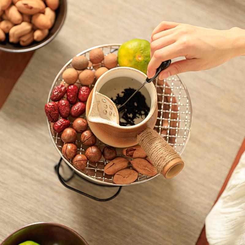 围炉煮茶新宠：湘缘阁半斋造物煮雪烹茶组合