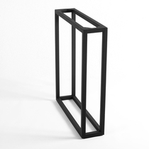 Custom Nordic loft Simple modern Wrought iron negotiation conference desk Dining table Large plate table table foot table leg bracket