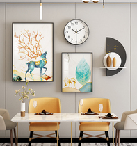  Nordic restaurant wall decoration Net celebrity creative bedroom room decoration wall pendant TV background wall decoration