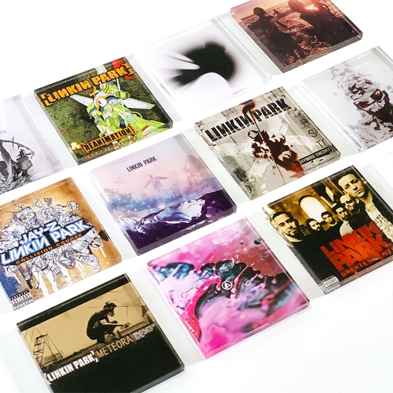 Over 20 | Linkin Park Refrigerator Magnet Acrylic Magnetic Cover Rock Merchandise Over 20 | Linkin Park Refrigerator Magnet Acrylic Magnetic Cover Rock Merchandise