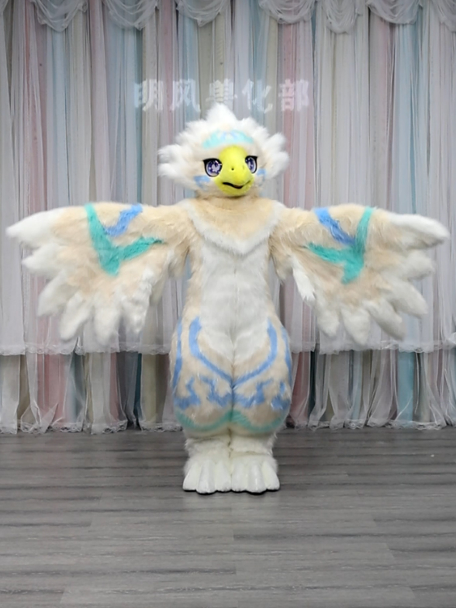 furry福瑞/兽装 日系鸟科全装兽装 成品pla材质可穿戴鸟类fursuit Other