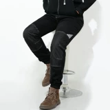 Утепленные удерживающие тепло светоотражающие штаны, эластичные бархатные рабочие наколенники, облегающий крой