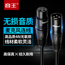 Soundking B07 Canon line microphone amplifier XLR male and female audio cable Microphone connection
