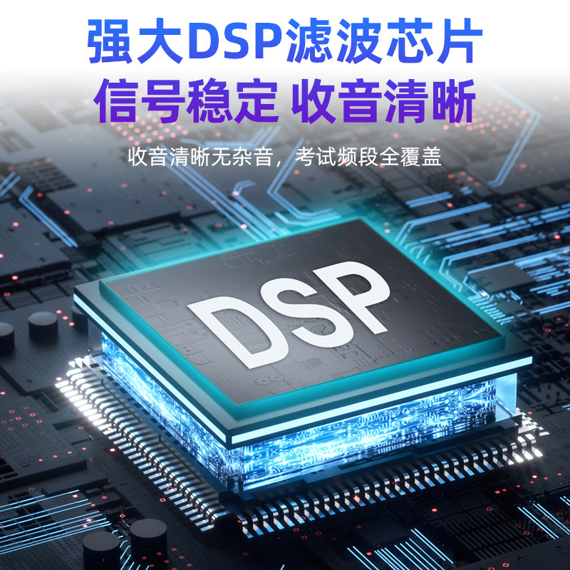 Sobena English Listening Headphones for Cet-4 and Cet-6, Fm Radio, Level 4 and 6, Bluetooth, Head-Mounted, Special for University Exams