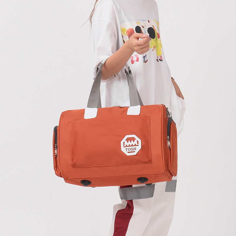 Han Edition Large Capacity Travel Bag Carry-on Travel Bag Clothing bags Bags Luggage Bag Women Waterproof Tourist Buns