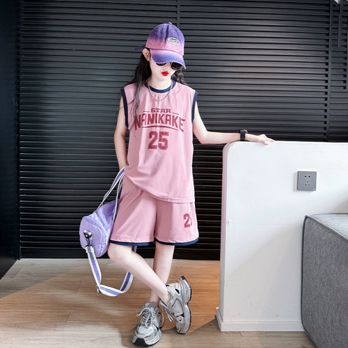 Спортивный костюм, летняя одежда, майка, шорты, баскетбольная форма, подходит для подростков