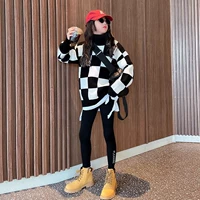 Утепленный комплект, свитер, штаны