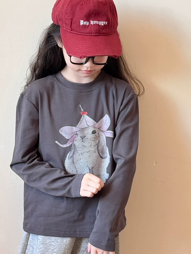 Детская футболка, базовый приятный телу осенний лонгслив, осенняя, подходит для подростков