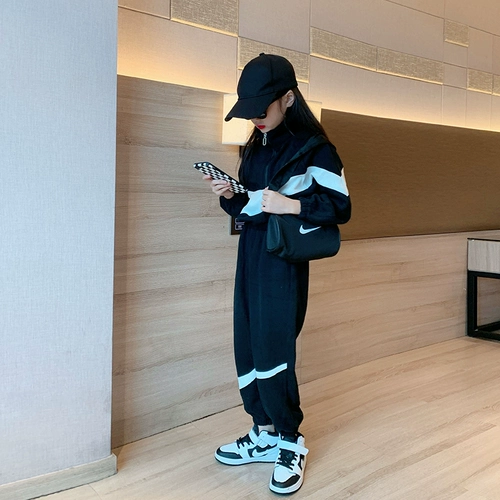 Детский комплект, в западном стиле, подходит для подростков, популярно в интернете, детская одежда