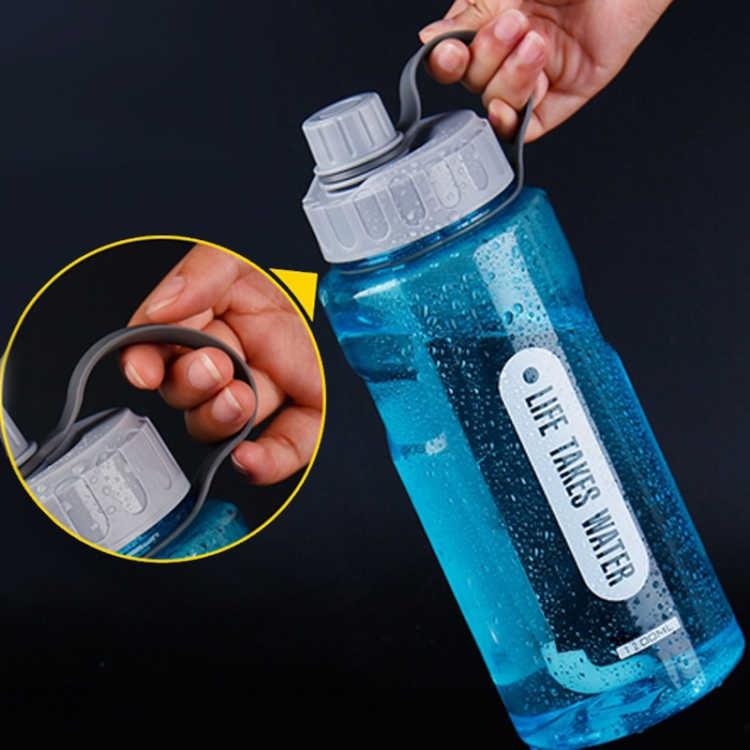 Large capacity water cup Plastic water cup Men's portable outdoor creative water cup Sports kettle without straw cup water bottle