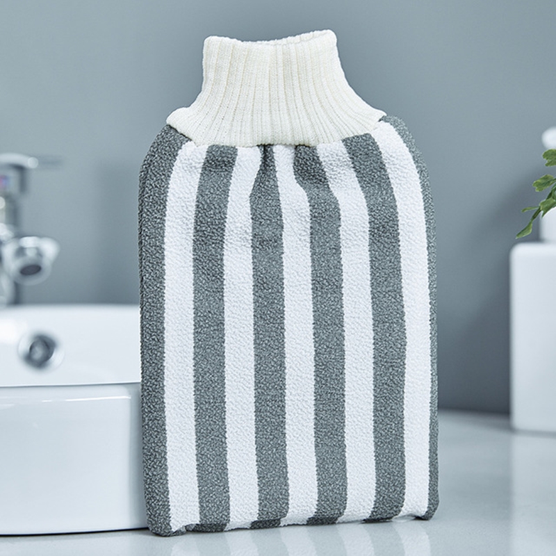 Men and women bath towels and bath gloves with corners rub back bath to dirt thicker soft bath ball