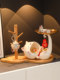 Creative lucky cat entrance entrance key storage ornaments for living room shoe cabinet TV cabinet moving house and new home gift