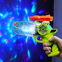 Электрический игрушечный пистолет со светомузыкой с музыкой с лазером для мальчиков, 3-6 лет