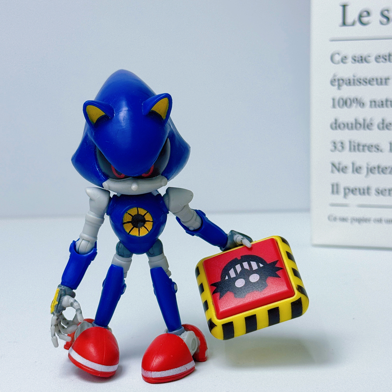Authentic In-Stock Sonic the Hedgehog Metal Sonic Figure Action Figure