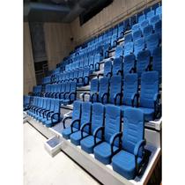Gansu Customized Stadium Electric Retractable Bleachers Basketball Hall Movable Seats Movie Theater Mobile Folding Ladder Ceremony