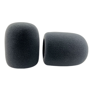 高端植绒加厚海绵套话筒套麦克风KTV加大咪罩防喷防尘话筒网头套