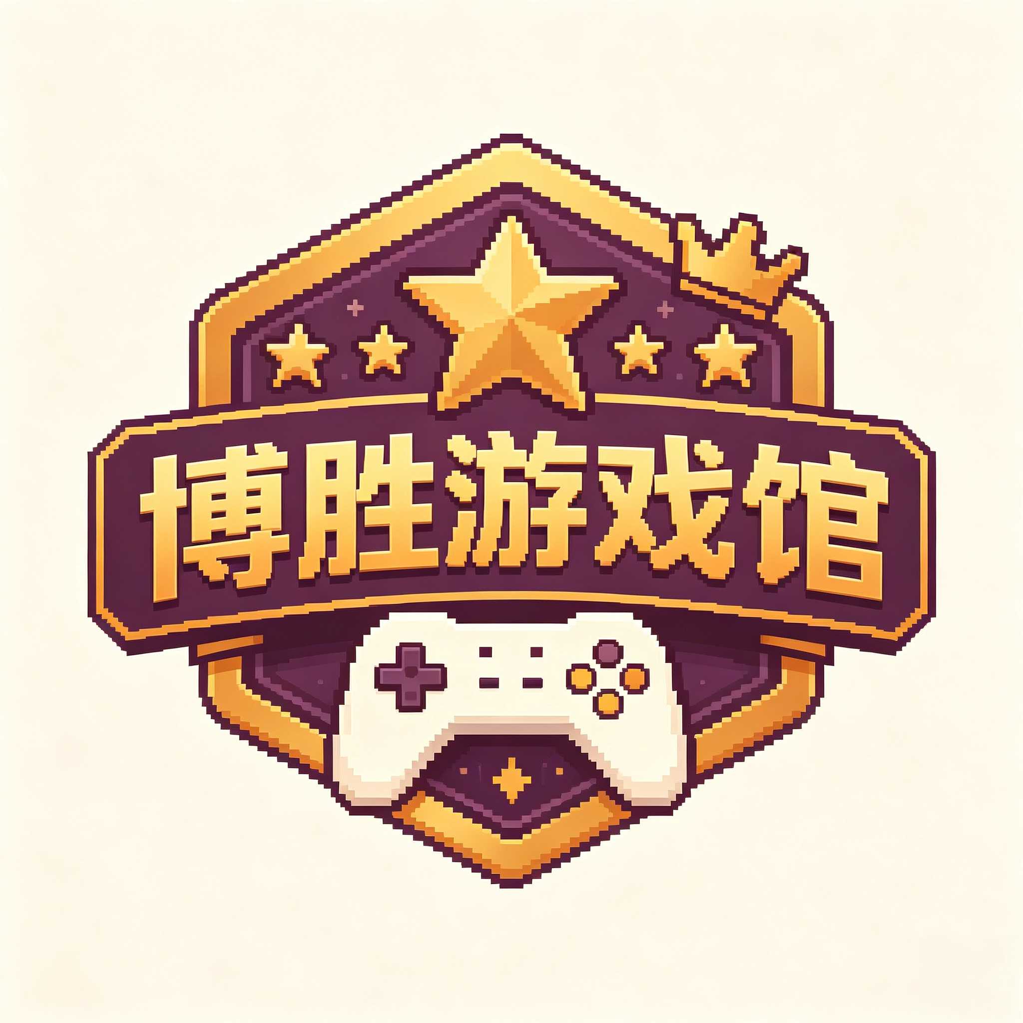 博胜游戏馆的LOGO